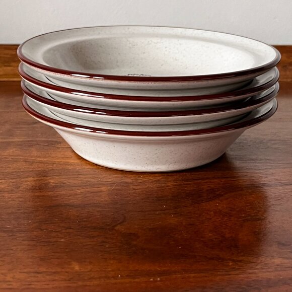 Set of 4 Noritake Desert Flowers Rim Fruit Dessert Bowl 5 5/8” Sauce Daisy 8341 - Picture 6 of 9